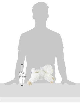 Mary Meyer Melody wind-up lamb toy in nursery setting, ideal baptism gift idea