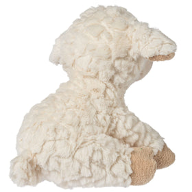 Mary Meyer Putty Dolphin seafoam 15-inch side view, plush imagination aid.