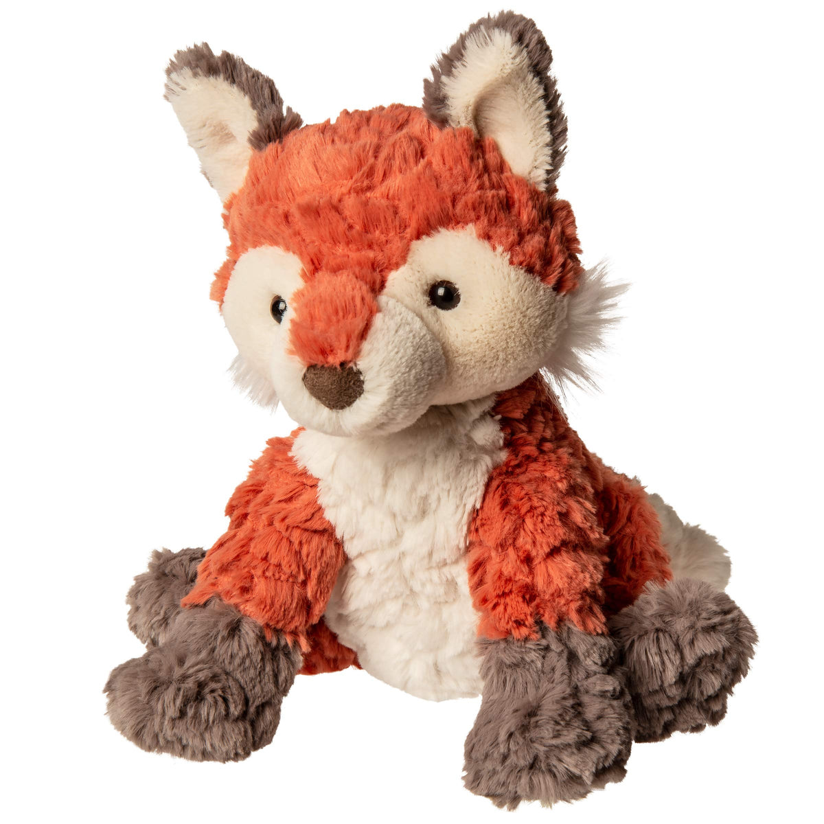 Mary Meyer Putty Fox soft toy in cream and coral, ideal for cozy play.