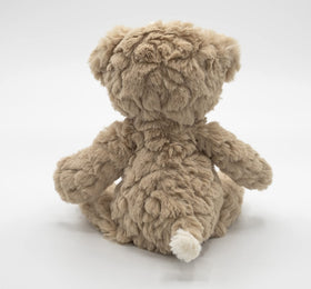 Mary Meyer Putty Nursery Hound with weighted bum and feet for comforting hugs.
