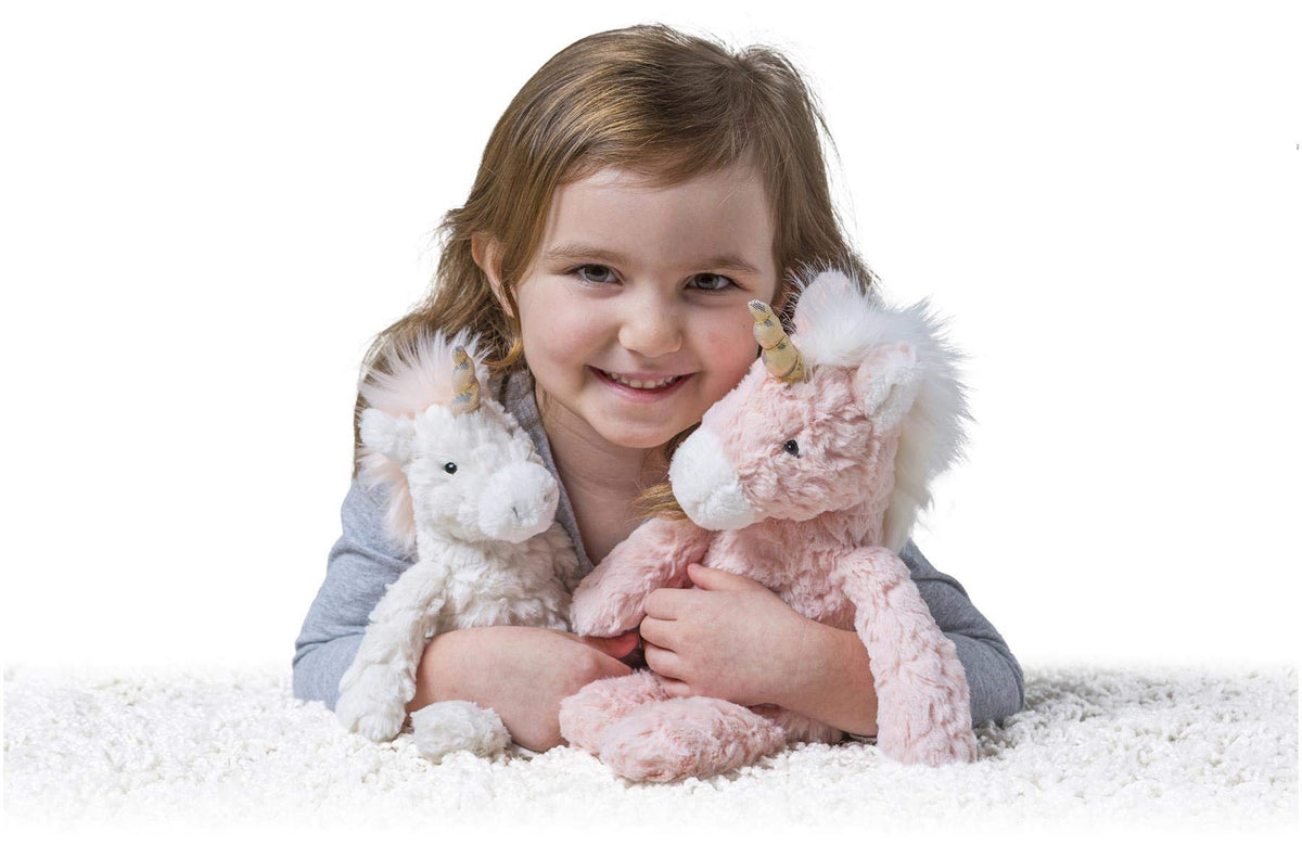 Mary Meyer Putty Unicorn horn and sparkle add magical vibes for imaginative play
