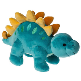 Mary Meyer Smootheez blue stegosaurus offers plush cuddles for cozy play.