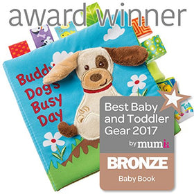Mary Meyer Taggies Buddy Dog pages are lightweight and easy for tiny hands.