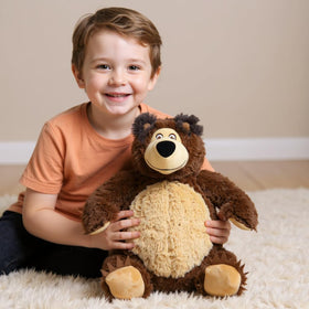 Masha and the Bear reinforced stitching detail showcases durability for everyday play.