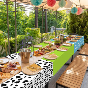 MASHAN mixed-color cartoon tablecloth offers flexible styling for multi-theme events.