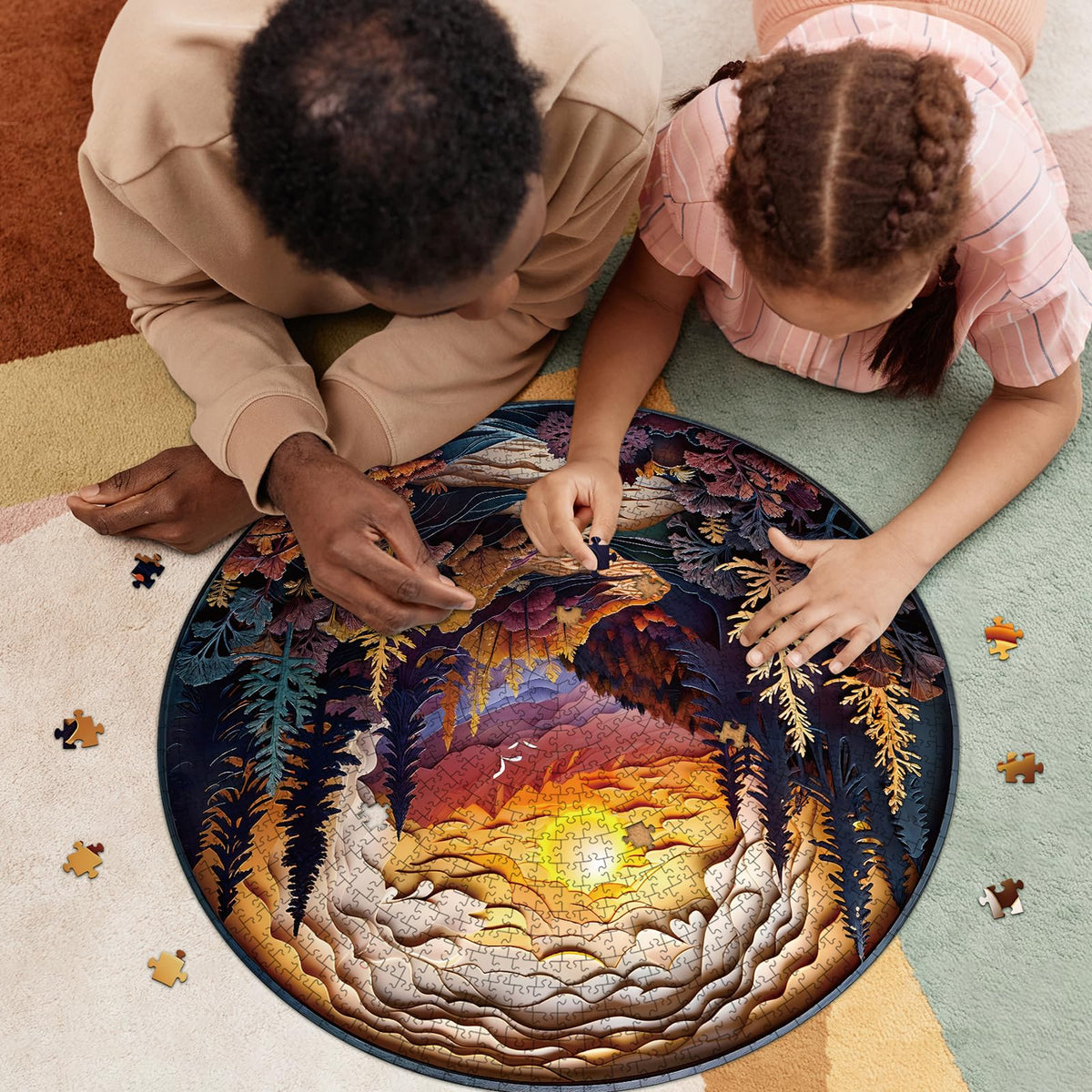 Masseruon glare-free matte finish reduces reflections during assembly.