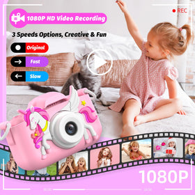 Masterbee Kids Camera with silicone drop protection for outdoors