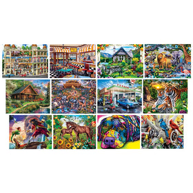 MasterPieces 12-pack offers three sizes for varied skill levels.