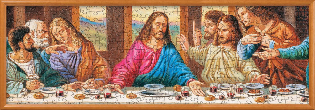 MasterPieces Last Supper poster guide view, helps track progress
