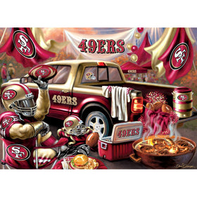 MasterPieces NFL artwork makes a striking display after completion