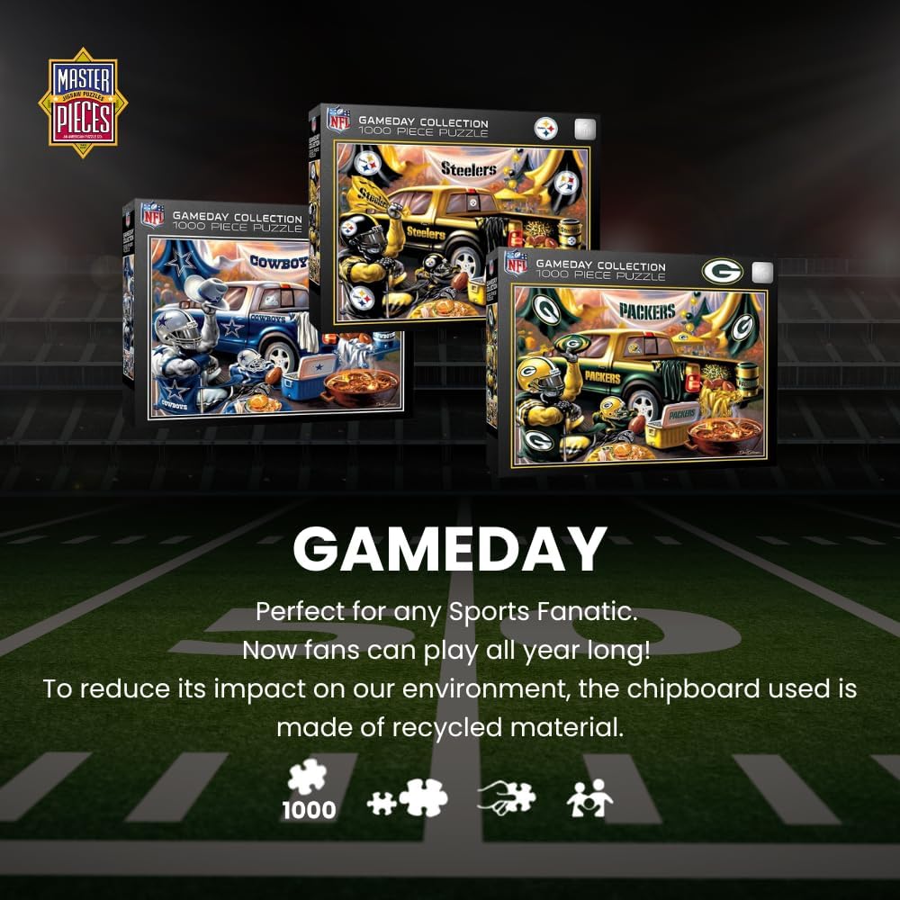MasterPieces officially licensed 49ers puzzle showcasing authentic team artwork