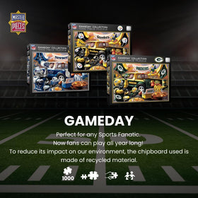 Masterpieces tailgate collection artwork graphics highlight authentic fan vibes.