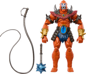 Masters of the Universe Beast Man armor detail with jeweled pieces for dramatic poses