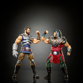 Fisto deluxe figure with oversized fist and energy effect for dramatic display.