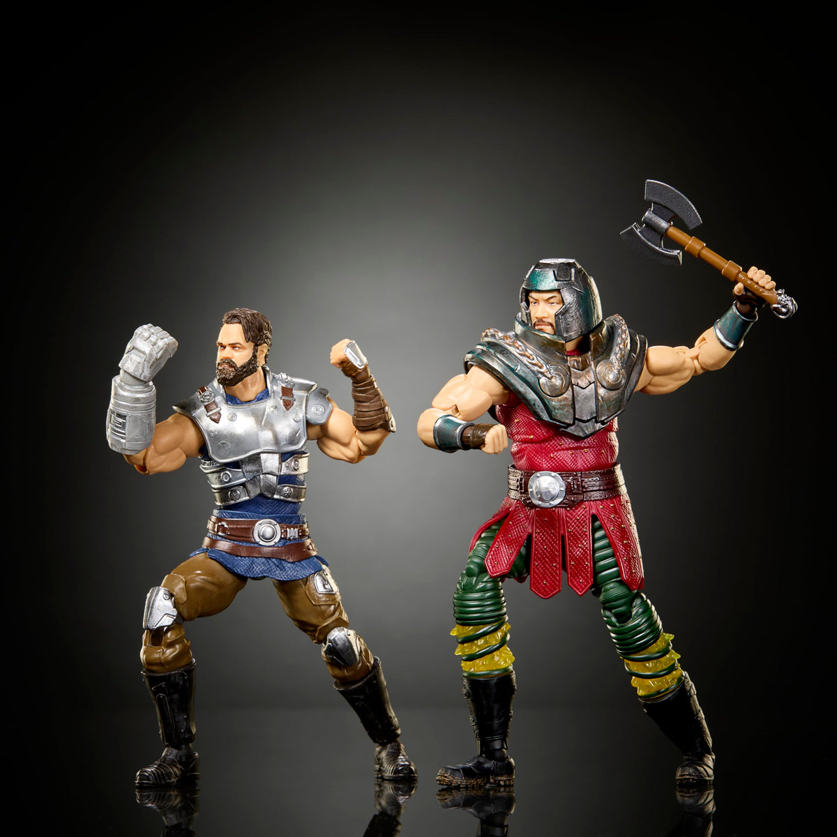 Ram Man accessories including coil extensions and extra hands for versatile posing.