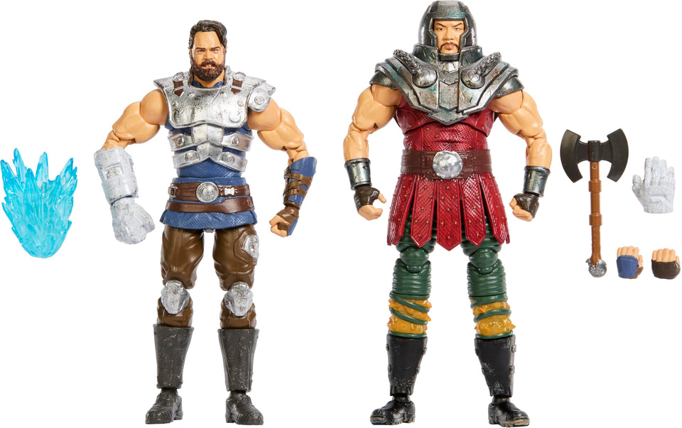 Masters of the Universe Chronicles 2 Ram Man deluxe figure front view for shelf display.