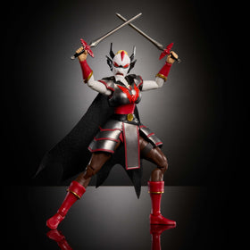 Removable armor enables quick scene changes and new looks.