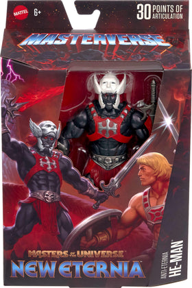 Anti-Eternia He-Man armor detail highlights chest harness.
