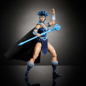 Masters of the Universe Evil-Lyn with swappable hands for versatile posing.