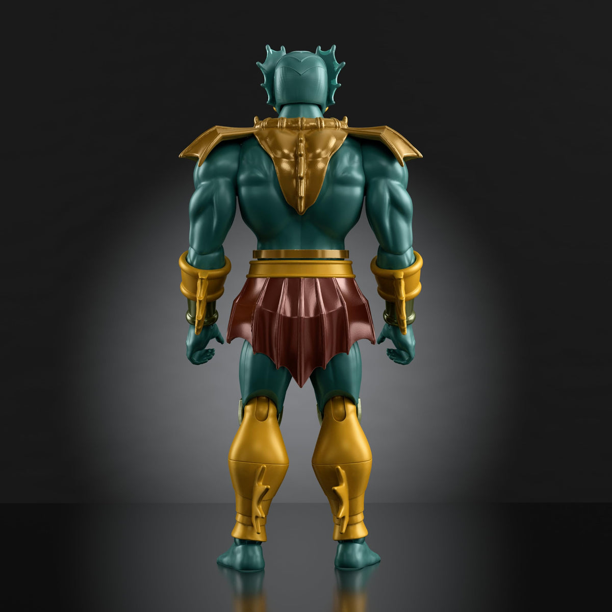 Cartoon Collection Mer-Man on display, ideal for nostalgic MOTU fans.