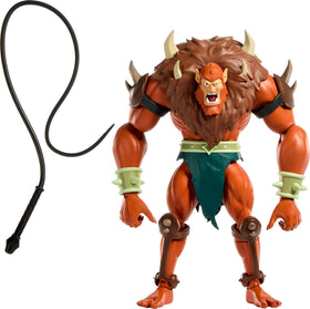 Masters of the Universe Origins Beast Man front view figure for nostalgic display