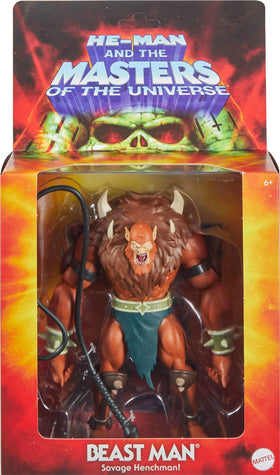 Beast Man deluxe with whip accessory for dynamic battle poses and imaginative play