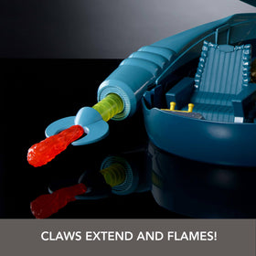 Extending claws with blast effects for action scenes