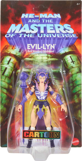 Masters of the Universe Origins Evil-Lyn collectible display piece for fans and shelf