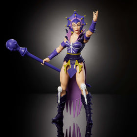 Masters of the Universe Origins Evil-Lyn wand accessory included enhances costume and storytelling
