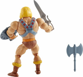 Masters of the Universe Origins He-Man 16-point articulation enables dynamic poses