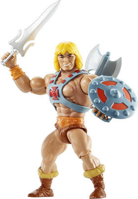 Masters of the Universe Origins He-Man Power Sword shown with classic display appeal