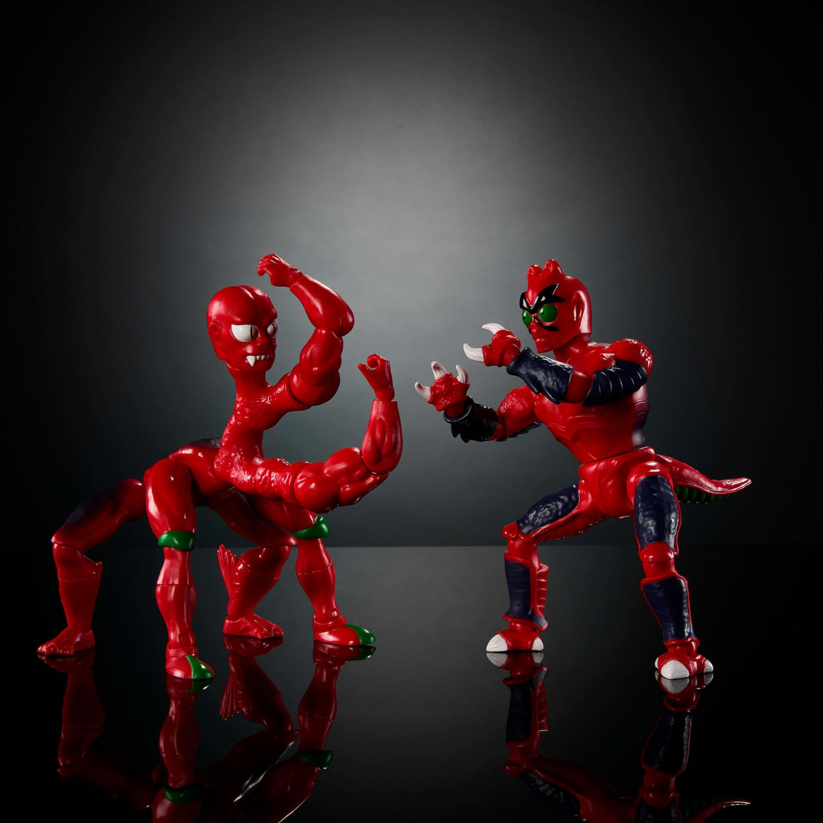 Two blasters with Modulok Deluxe offering flexible weapon options