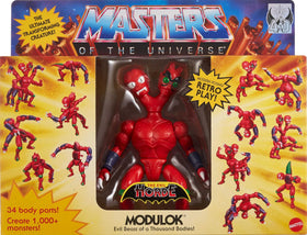 Modulok Deluxe modular parts highlighting endless configuration possibilities