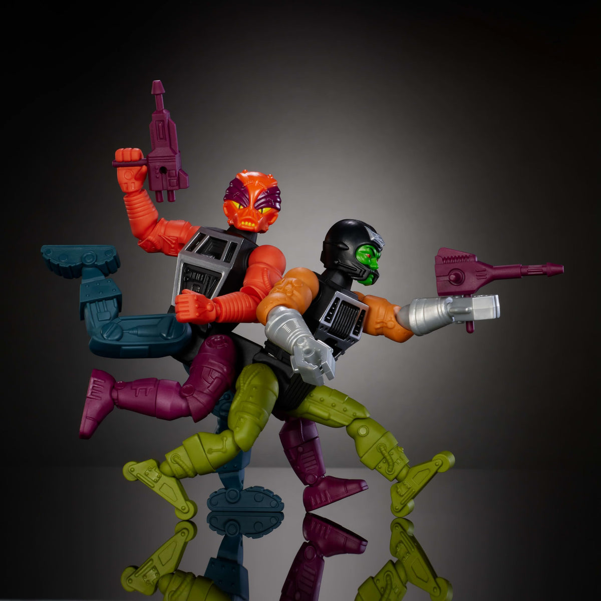 Masters of the Universe Origins Multi-Bot modular parts enable endless configurations.