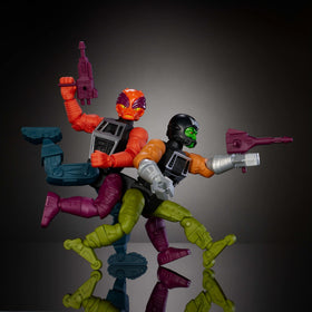 Masters of the Universe Origins Multi-Bot modular parts enable endless configurations.
