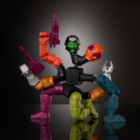 Masters of the Universe Origins Multi-Bot shield tool for quick joint maintenance.