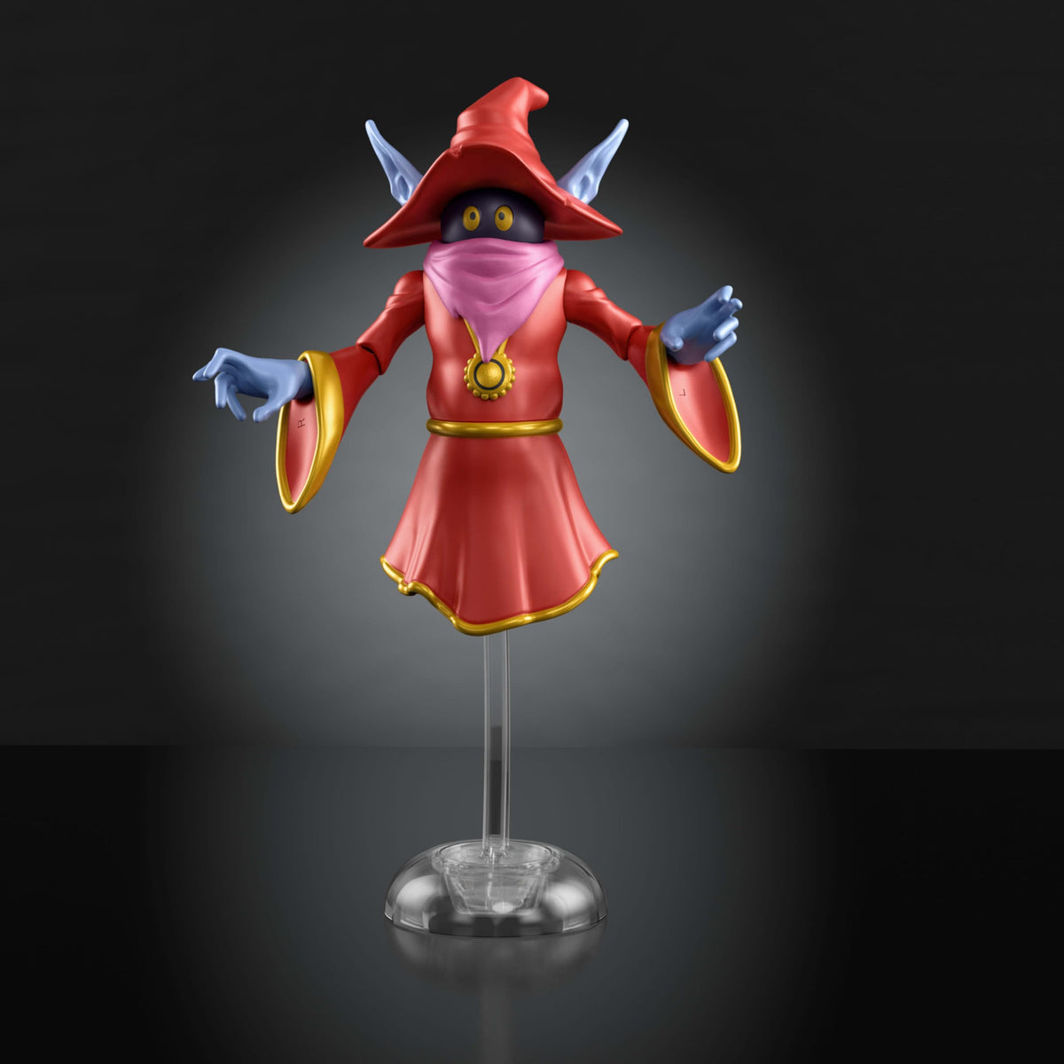 Nostalgic display for collectors featuring Orko from the Cartoon Collection