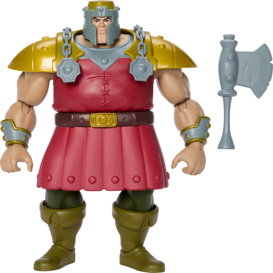 Masters of the Universe Origins Ram Man deluxe figure front view, ideal for display and posing