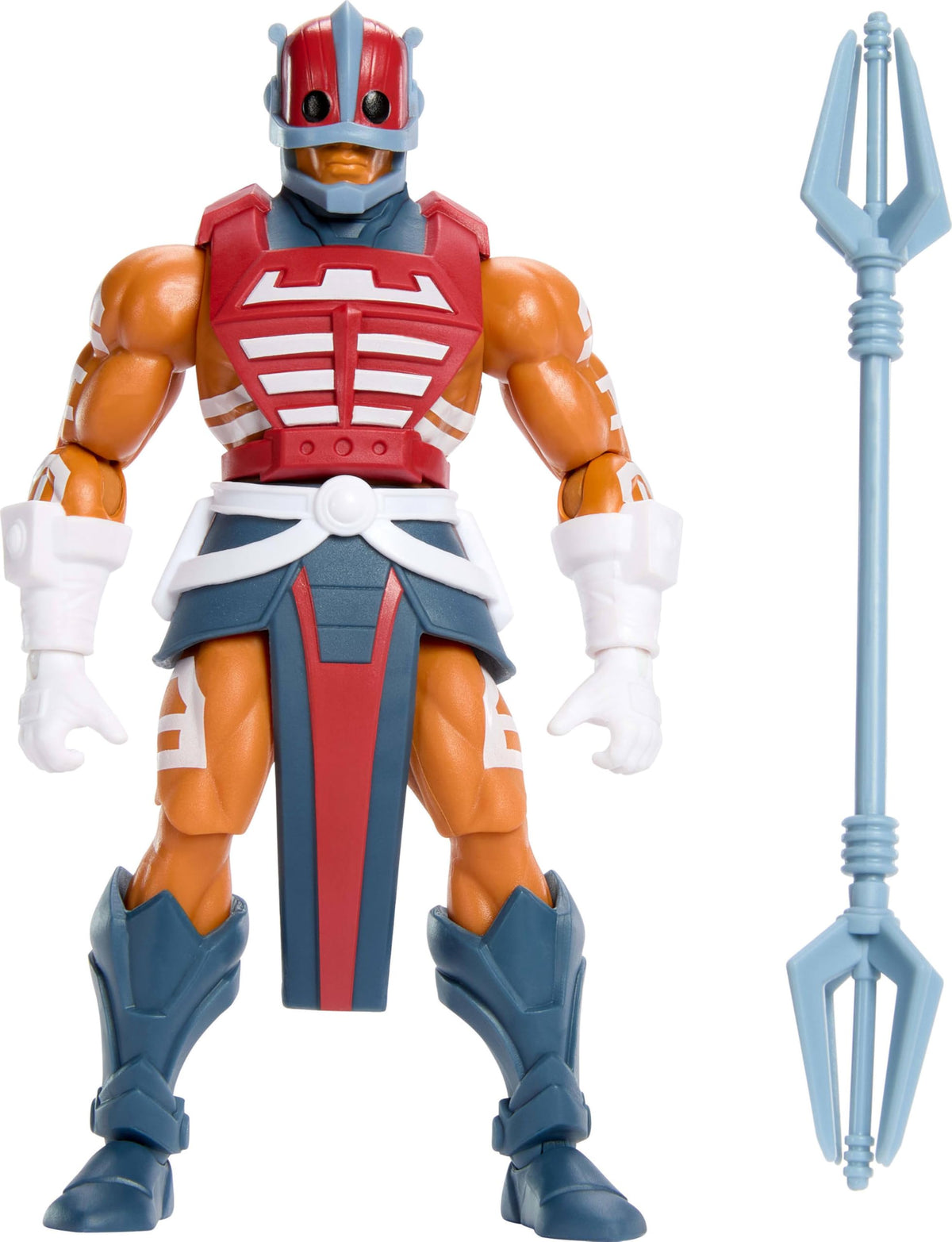 Masters of the Universe Origins Zodak action figure in a dynamic display pose.