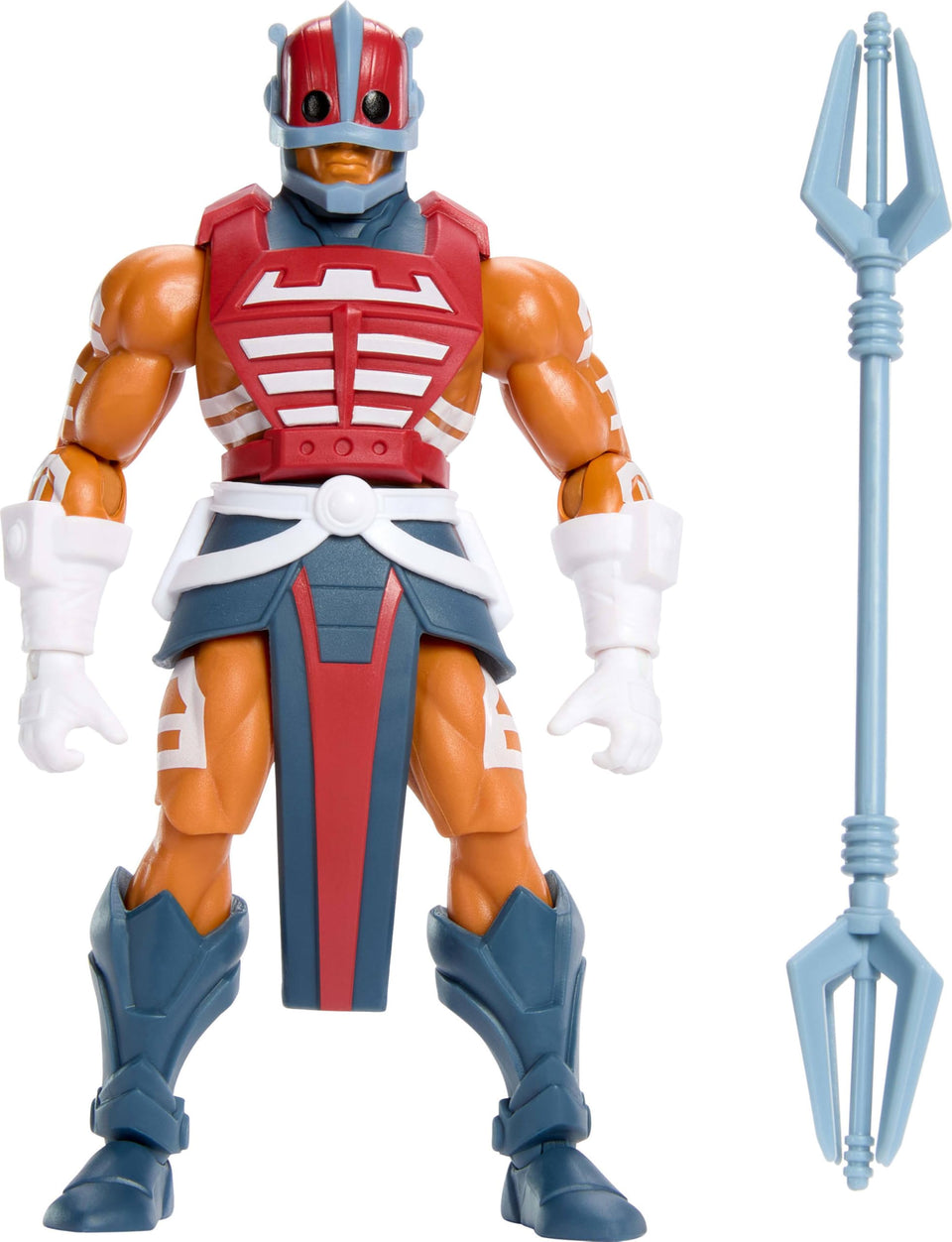 Masters of the Universe Origins Zodak action figure in a dynamic display pose.