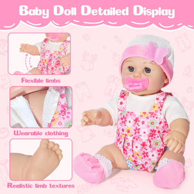 Mastom outfit set three encourages mix-and-match wardrobe fun for dolls.