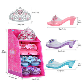 Mastom gift-ready princess dress up set for birthdays and holidays.