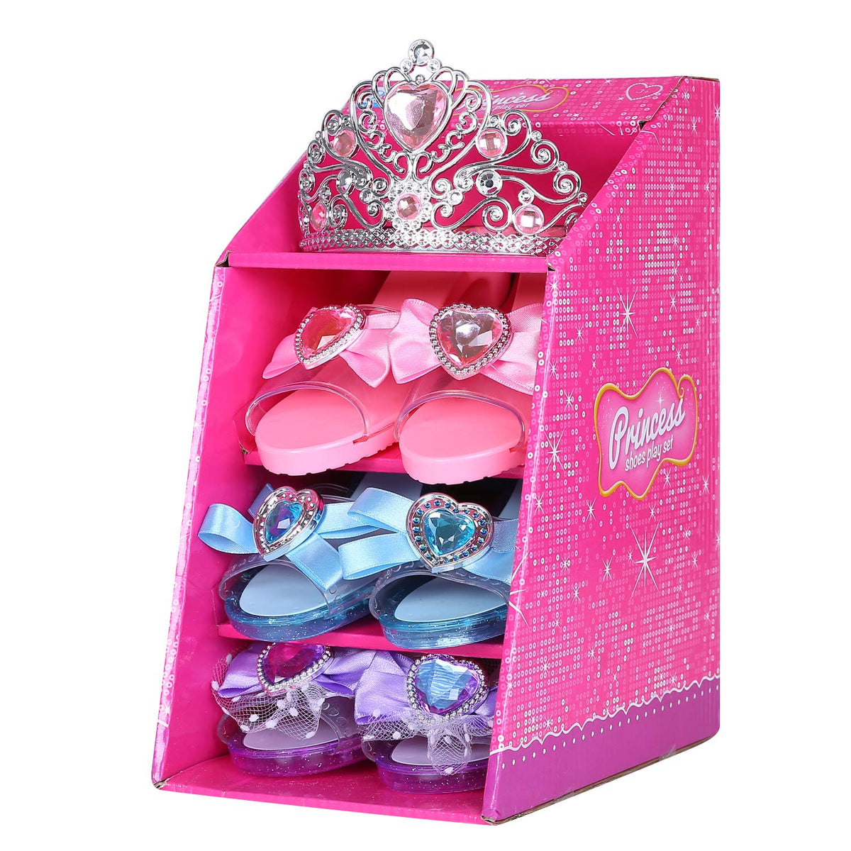 Mastom storage box keeps accessories organized after playtime.