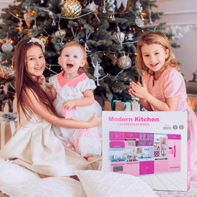 Mastom Kitchen Playset gift box ready for gifting
