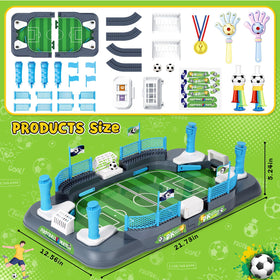 Mastom soccer board game 5-degree angled playfield guiding ball flow