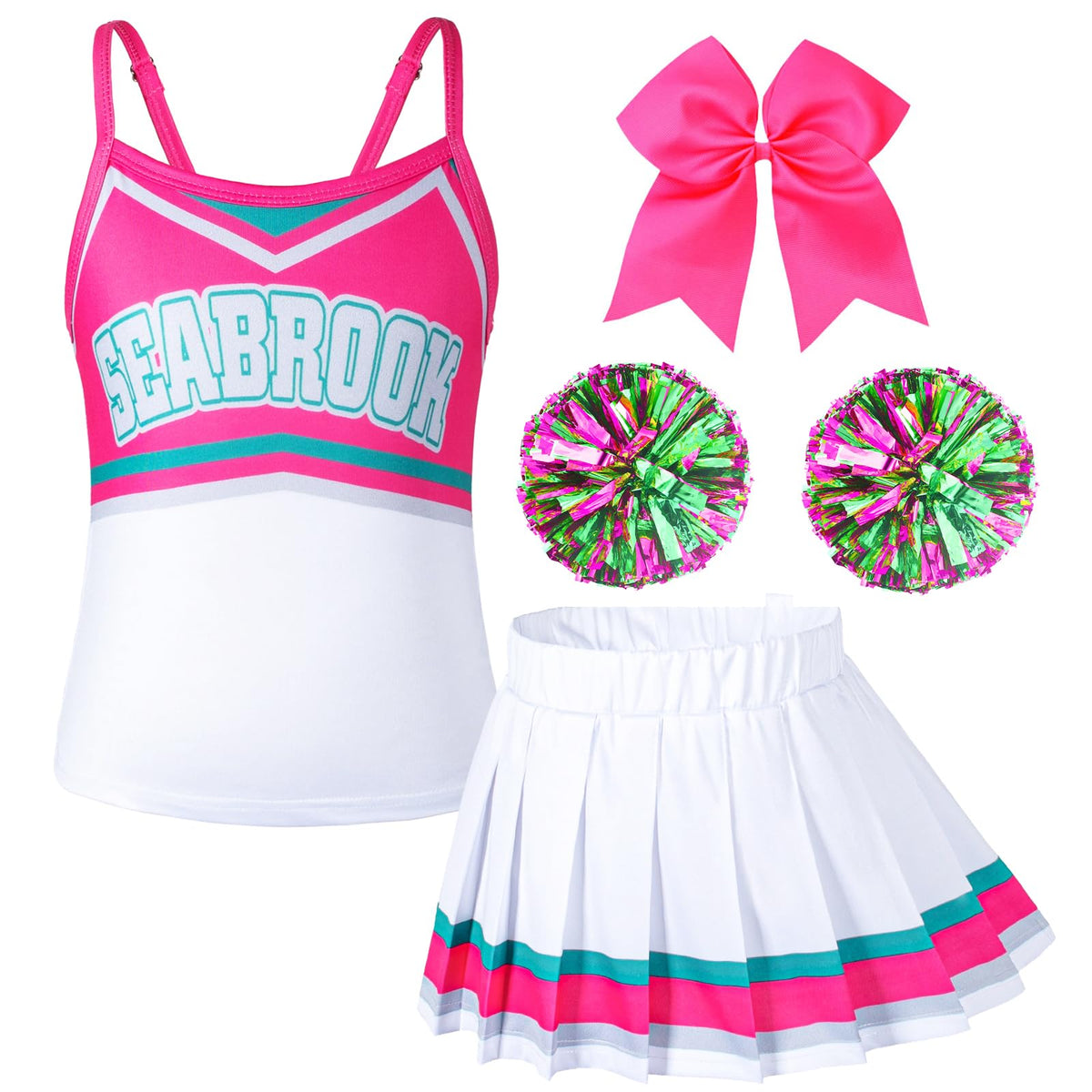 Matagami Kids Cheerleader Rose Top: soft, elastic fabric supports easy movement.