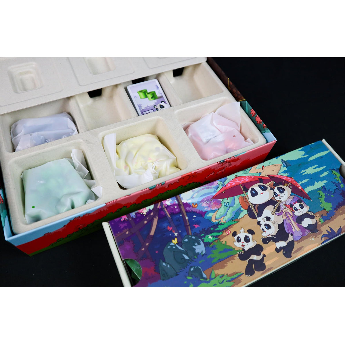 Matagot Takenoko weather mechanics add dynamic decisions during play sessions.