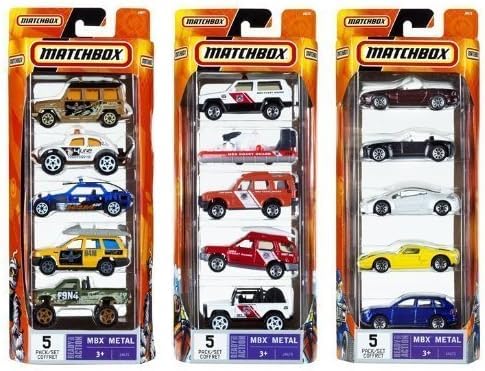 Matchbox 15-car bundle preview with three unique 5-packs for imaginative 1:64 scale play.