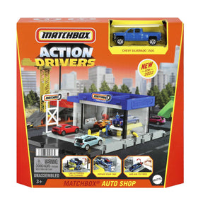 Matchbox Chevy Silverado included, 1:64 scale sparks quick adventures.
