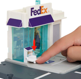 Matchbox FedEx Playset mini trucks deliver imagination to kids